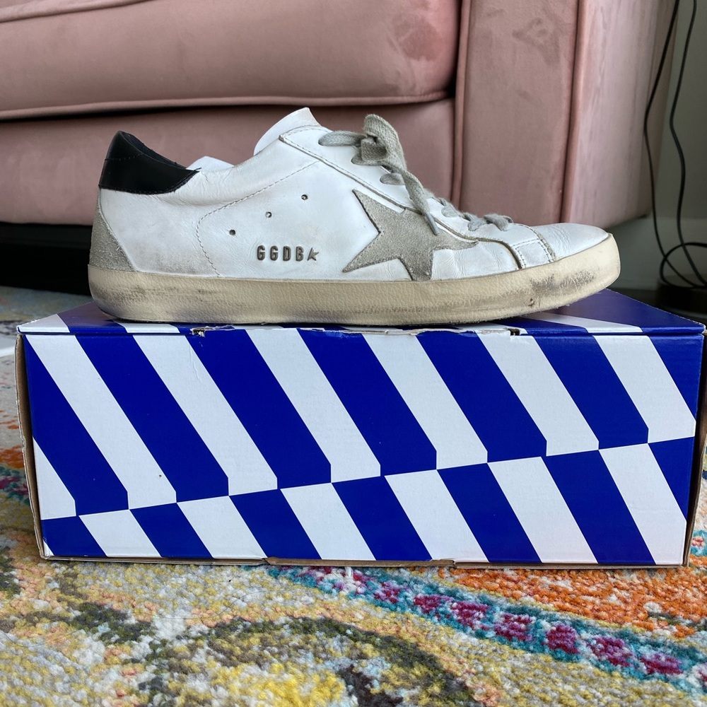 Golden Goose Superstar white/black/cream